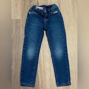 Levi Strauss and Co Kids Dark Blue Denim Jeans Girls size 5